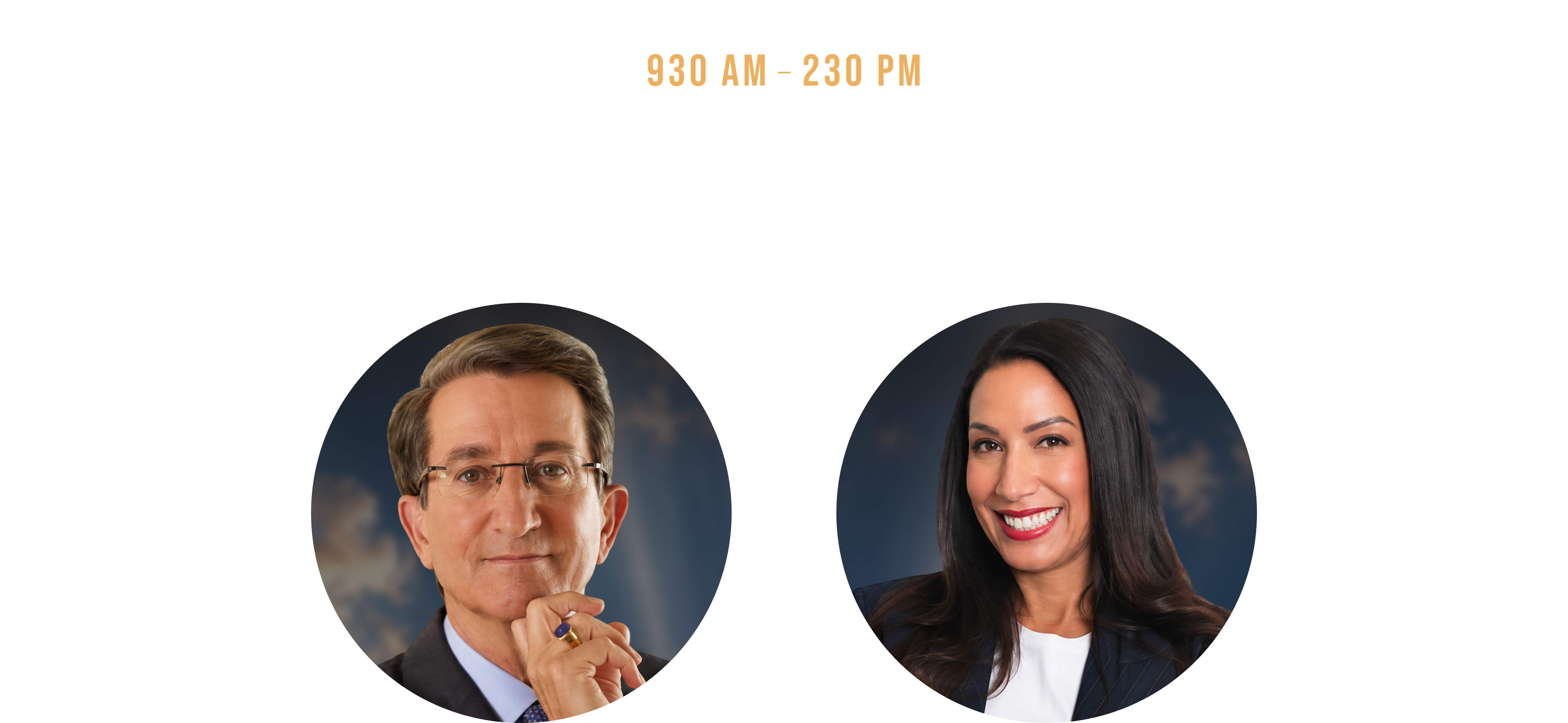 Featured speakers and event information